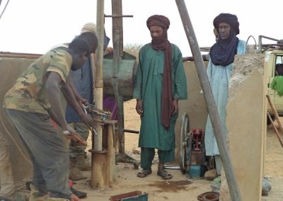 Mali Echag: réparationde la pompe en novembre 2017