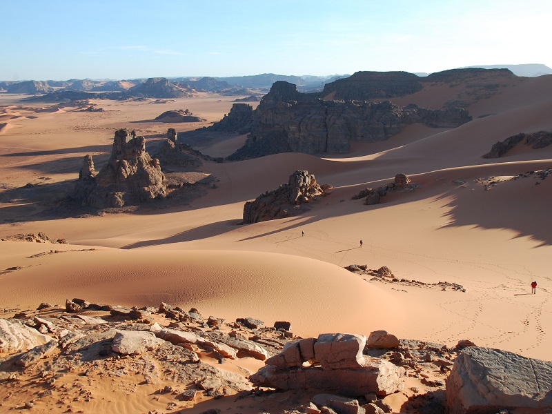Algérie: Tadrart, de Djanet aux dunes rouges de Tin Merzouga