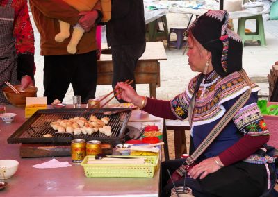 Yuanyang marché hani